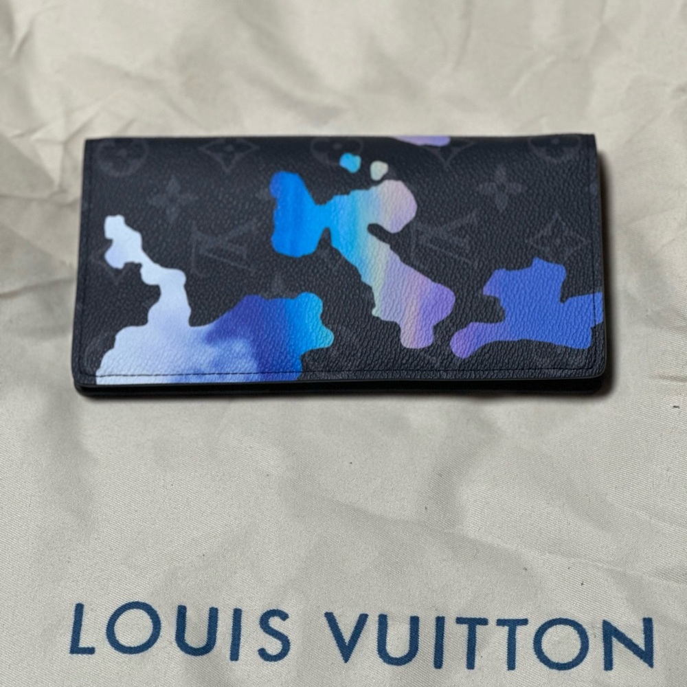 Louis Vuitton Brazza Wallet Limited Edition Room with a View Printed Monogram